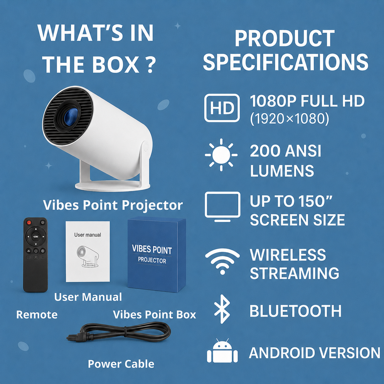 Vibes™ Projector