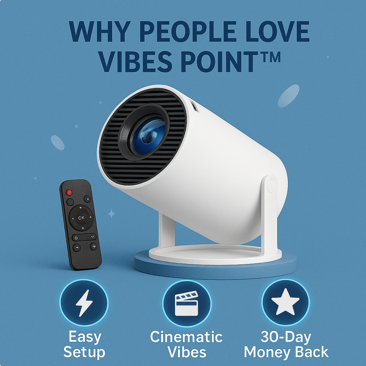 Vibes Point™ Projector